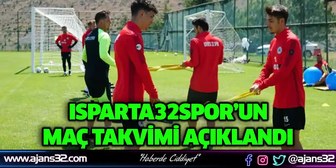 Isparta32spor’un Maç Takvimi Açıklandı