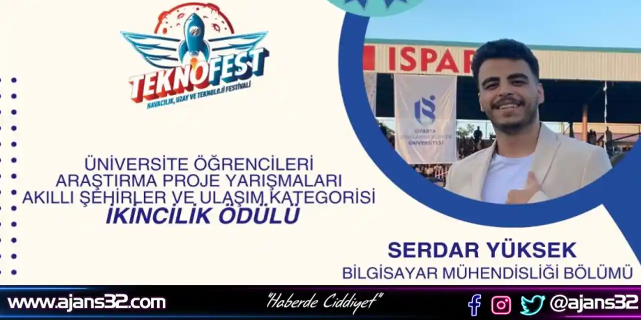 ISUBÜ Teknofest Yarışmalarında 2. Oldu