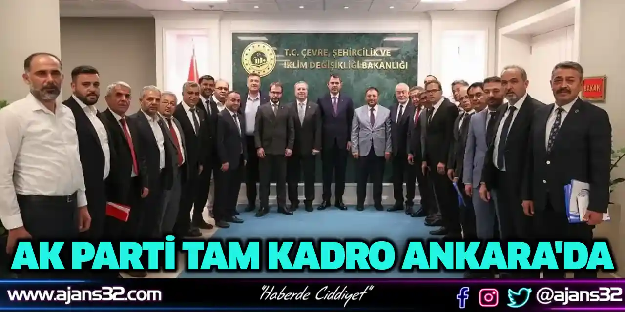 AK Parti tam kadro Ankara'da