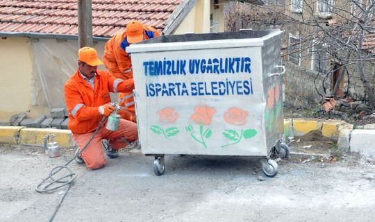 Çöp Konteynırları Elden Geçiyor