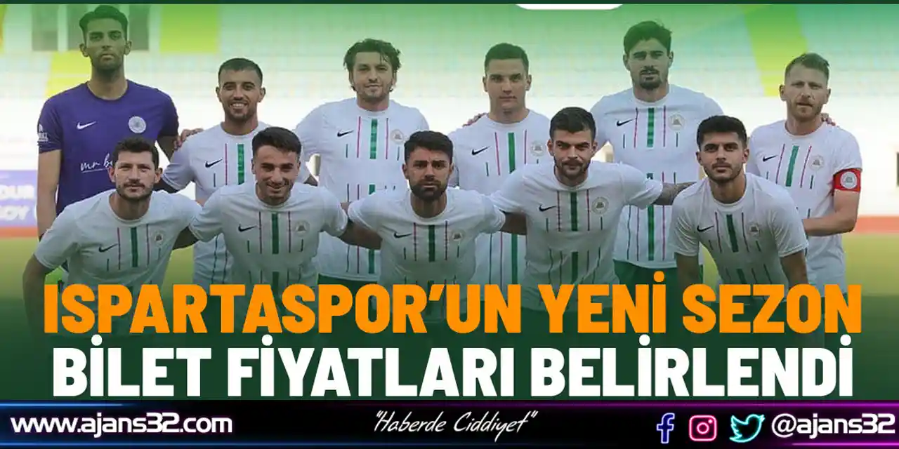 Isparta32spor’un Yeni Sezon Bilet Fiyatları Belirlendi