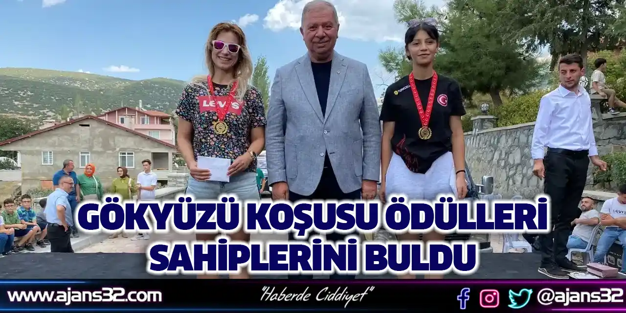 Gökyüzü Koşusu Ödülleri Sahiplerini Buldu