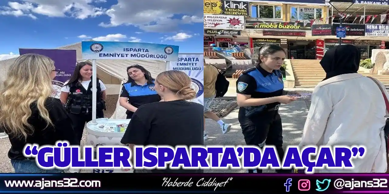 “Güller Isparta’da Açar”