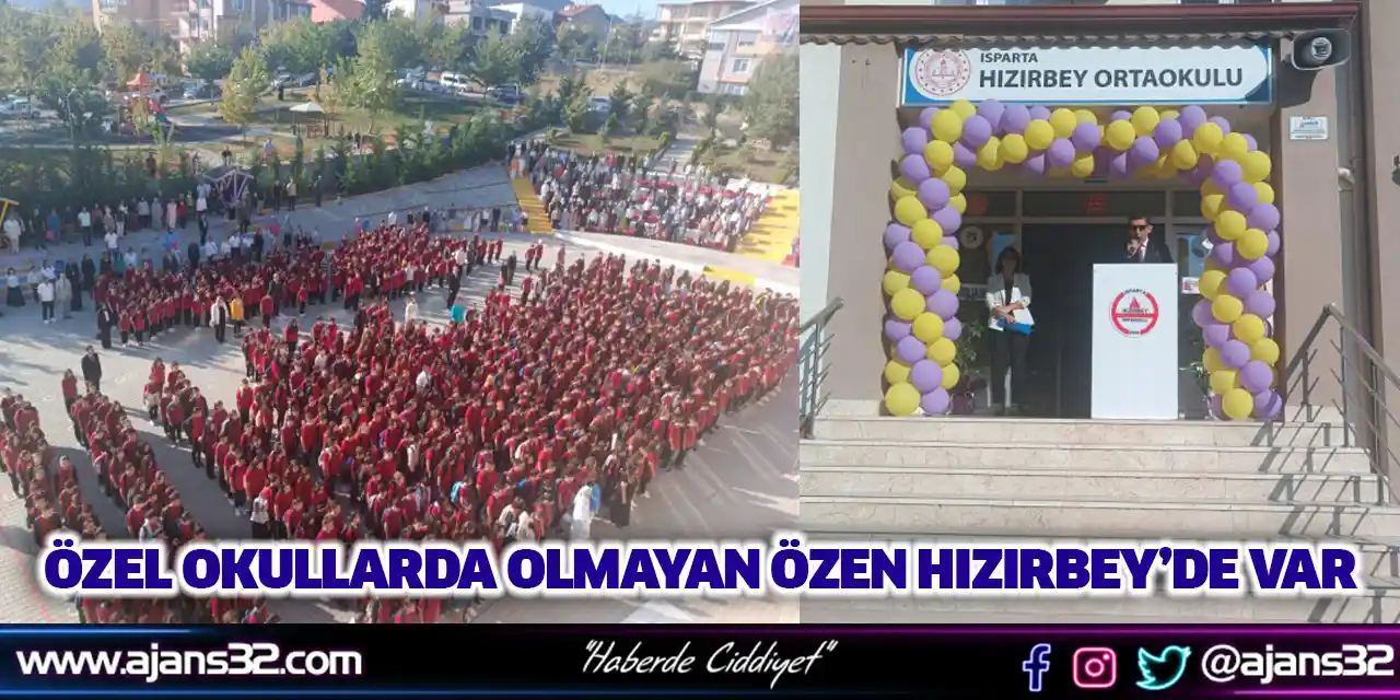 Özel Okullarda Olmayan Özen Hızırbey’de Var