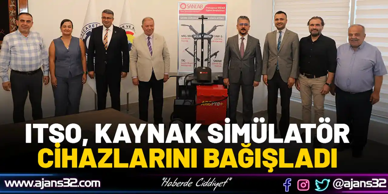 Itso, Kaynak Simülatör Cihazlarını Bağışladı