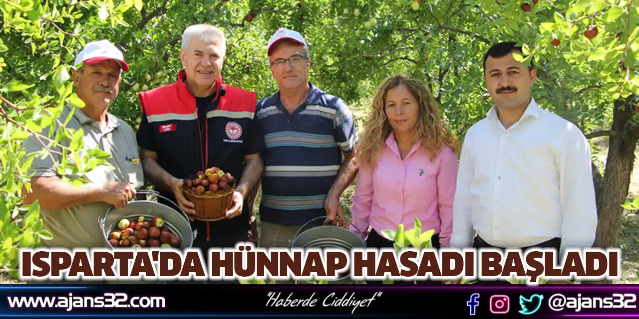 Isparta'da Hünnap Hasadı Başladı