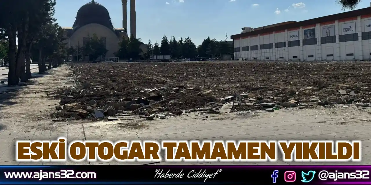 Eski Otogar Tamamen Yıkıldı