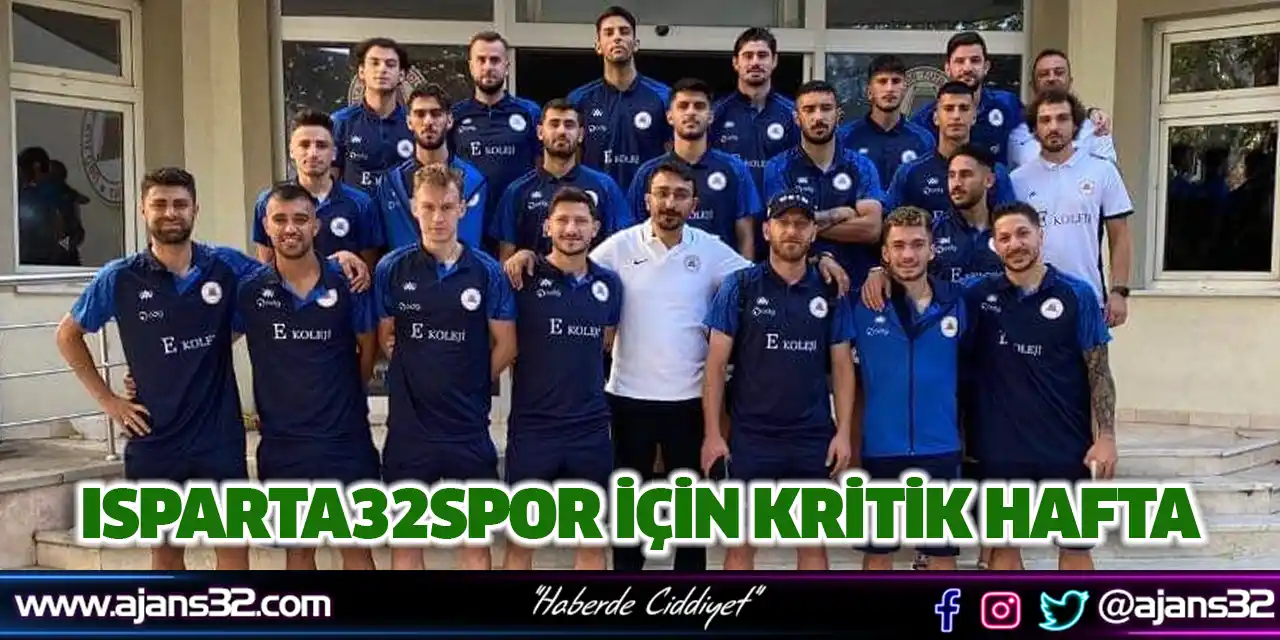 Isparta32spor İçin Kritik Hafta