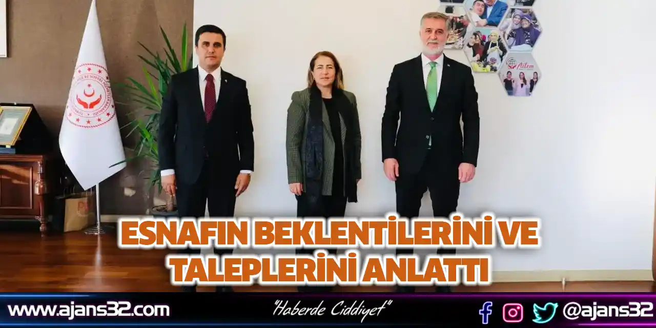 Esnafın Beklentilerini ve Taleplerini Anlattı