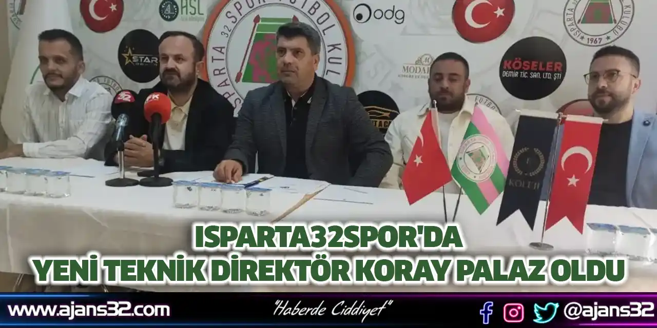 Isparta32spor'da Yeni Teknik Direktör Koray Palaz Oldu