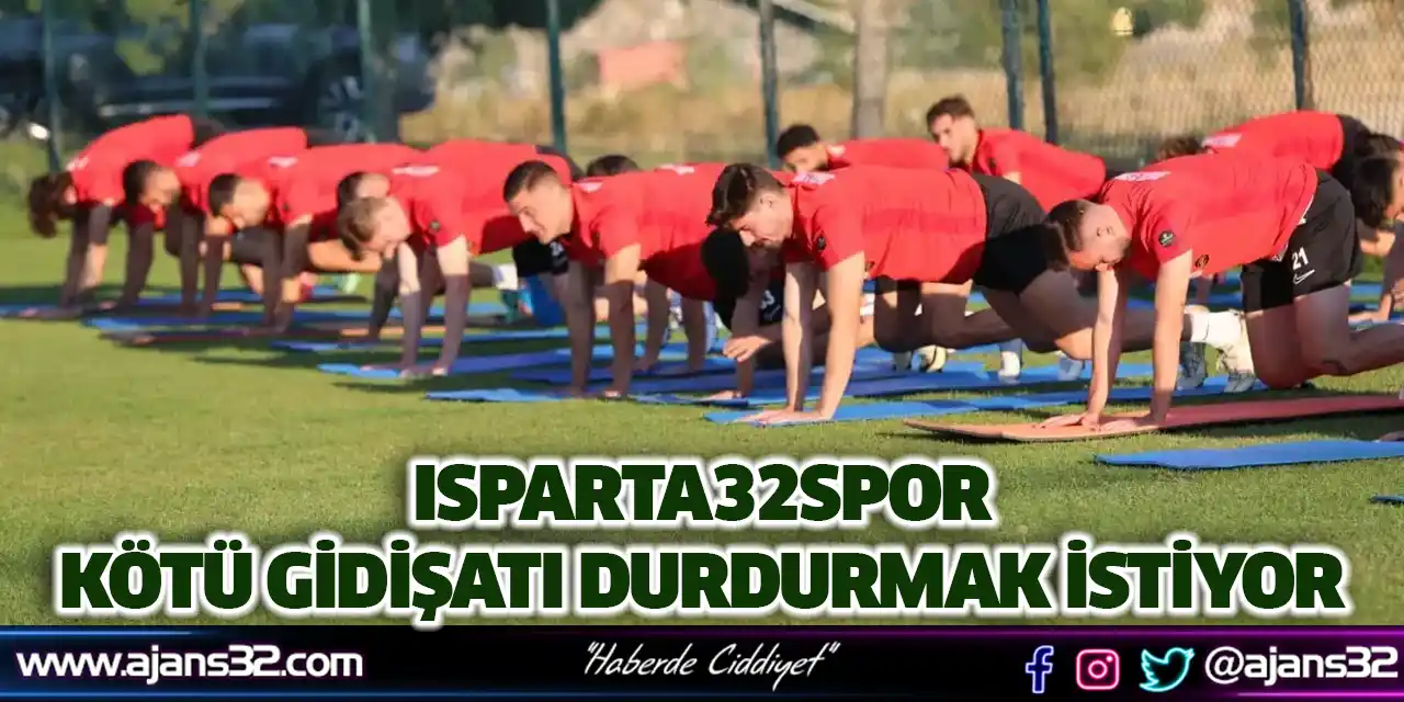 Isparta32spor Kötü Gidişatı Durdurmak İstiyor