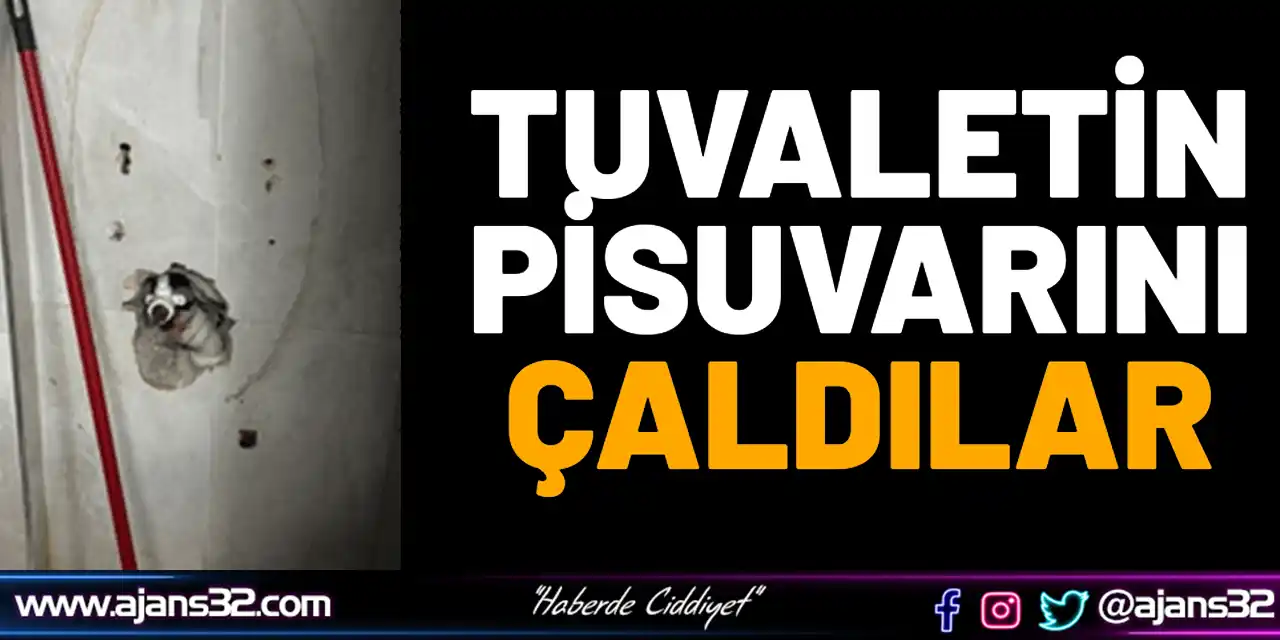 Tuvaletin Pisuvarını Çaldılar