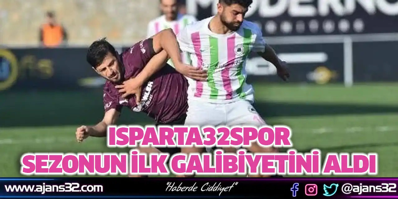 Isparta32spor Sezonun İlk Galibiyetini Aldı