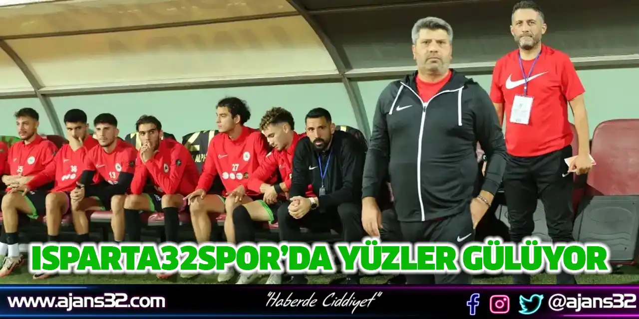 Isparta32spor’da Yüzler Gülüyor