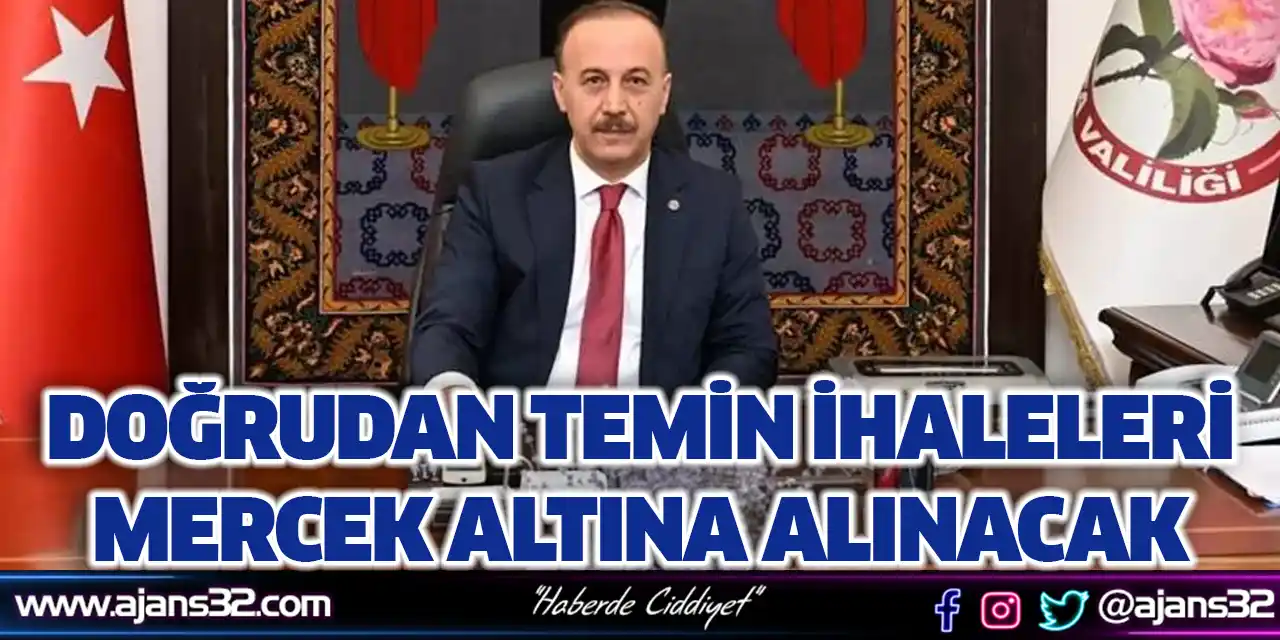 Doğrudan Temin İhaleleri Mercek Altına Alınacak