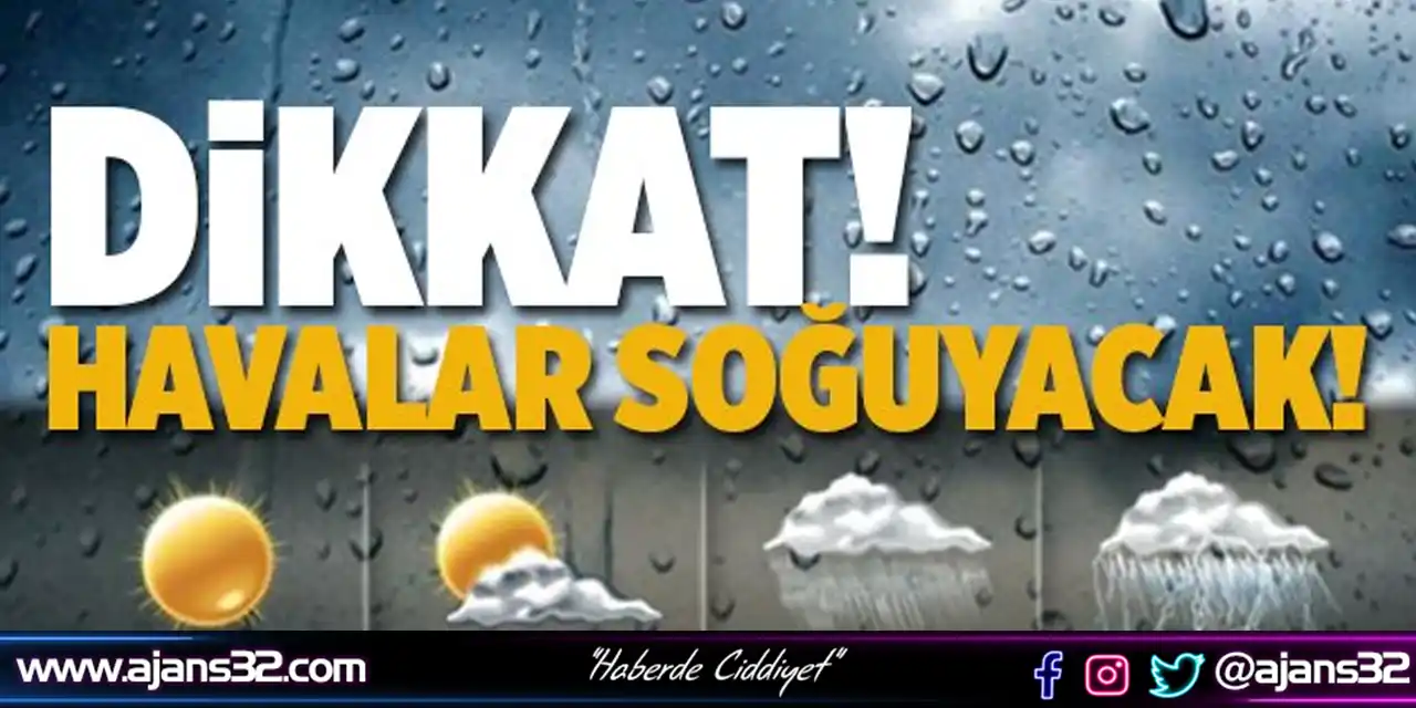 Isparta'da Havalar Soğuyacak