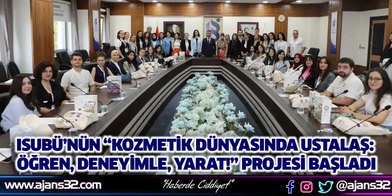 “Kozmetik Dünyasında Ustalaş: Öğren, Deneyimle, Yarat!” Projesi Başladı