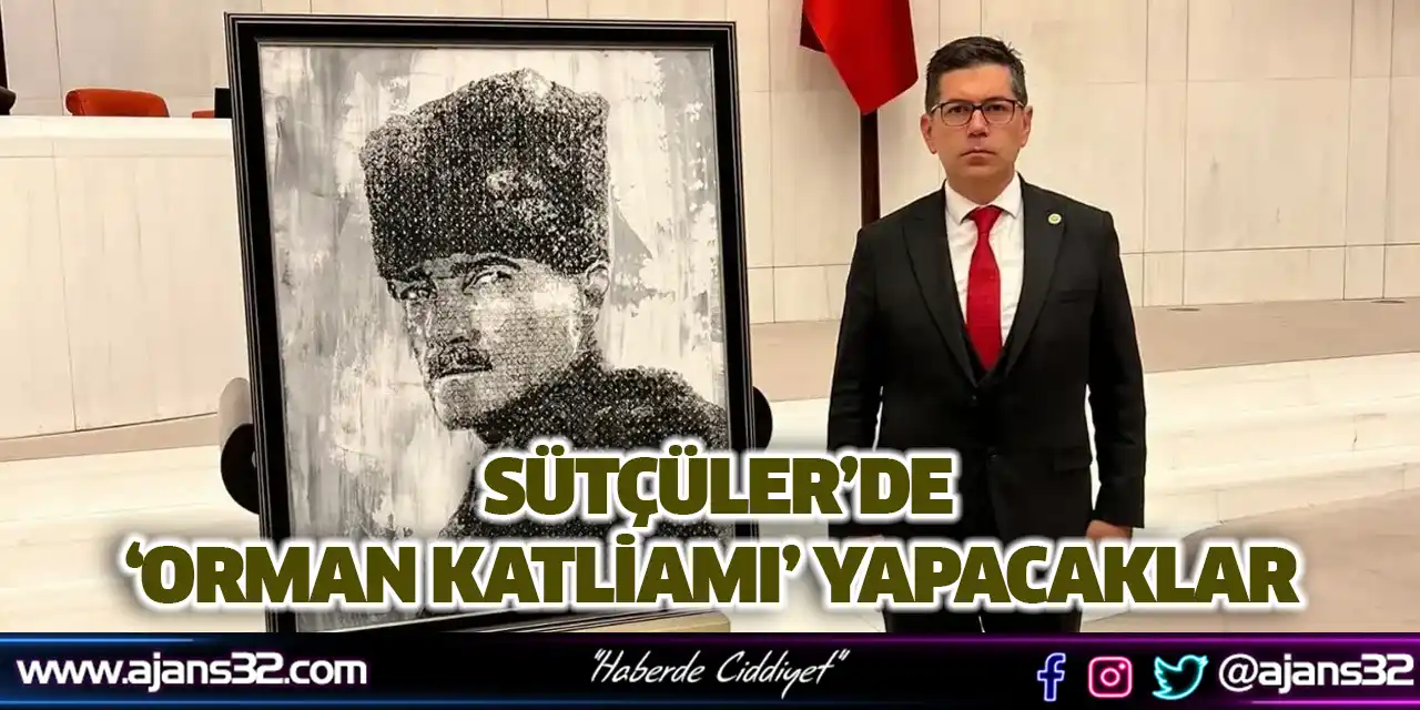 Sütçüler’de ‘Orman Katliamı’ Yapacaklar