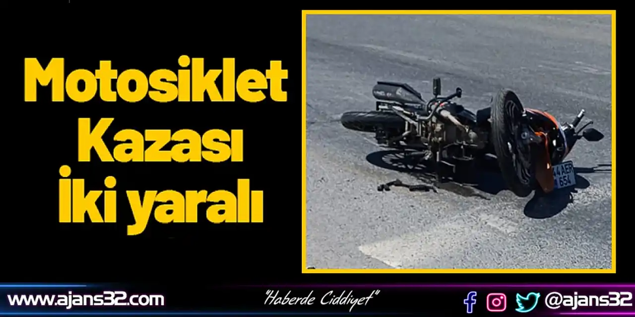 Motosiklet Kazası: İki Sürücü Yaralandı