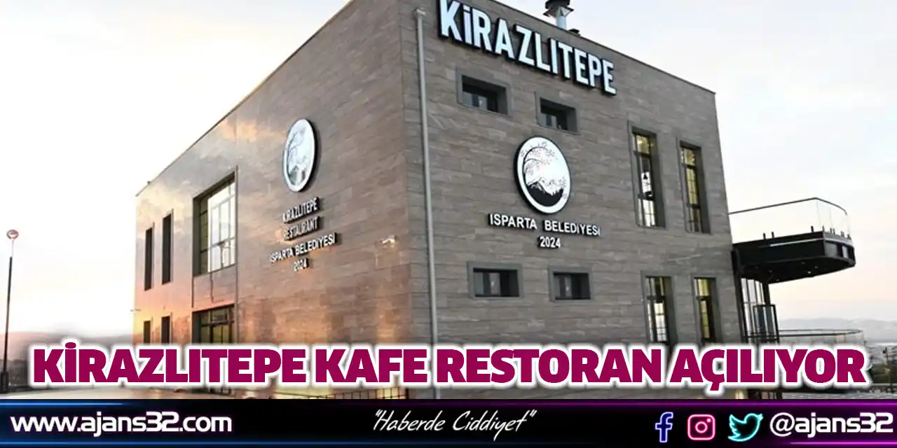 Kirazlıtepe Kafe Restoran Açılıyor