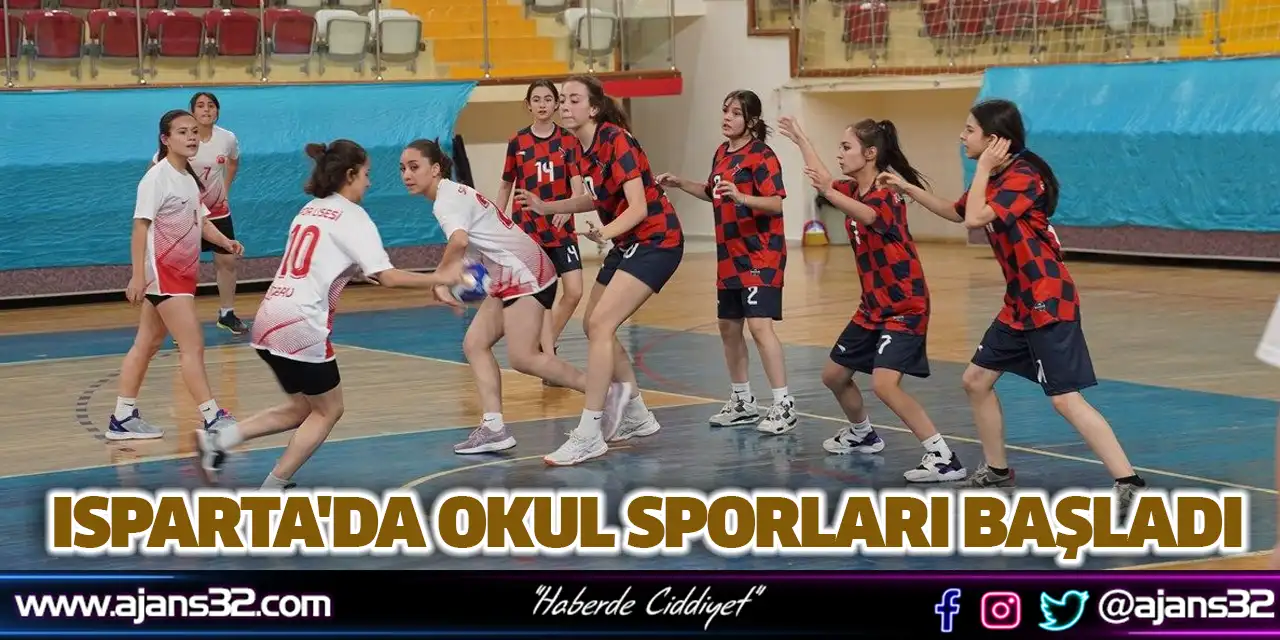 Isparta'da Okul Sporları Başladı