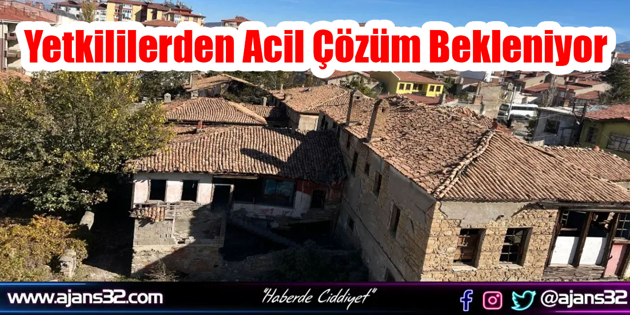 Yetkililerden Acil Çözüm Bekleniyor