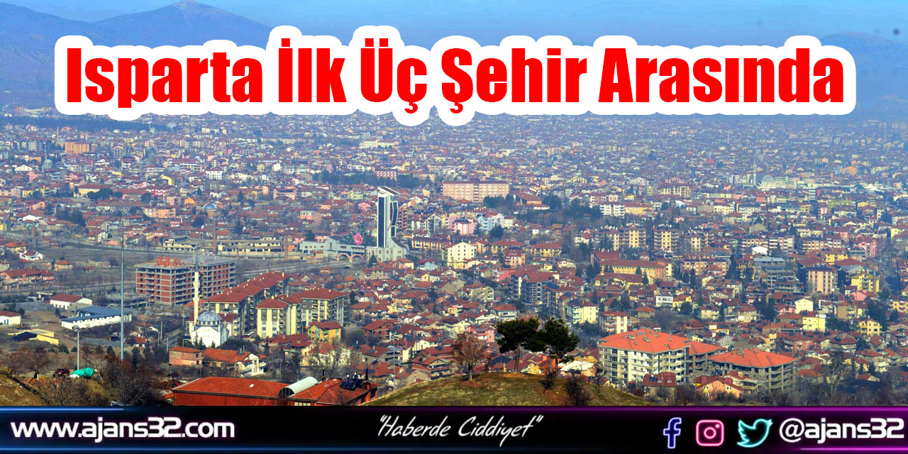 Isparta İlk Üç Şehir Arasında