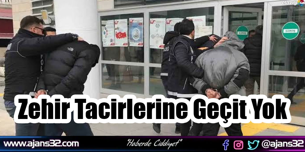 Zehir Tacirlerine Geçit Yok