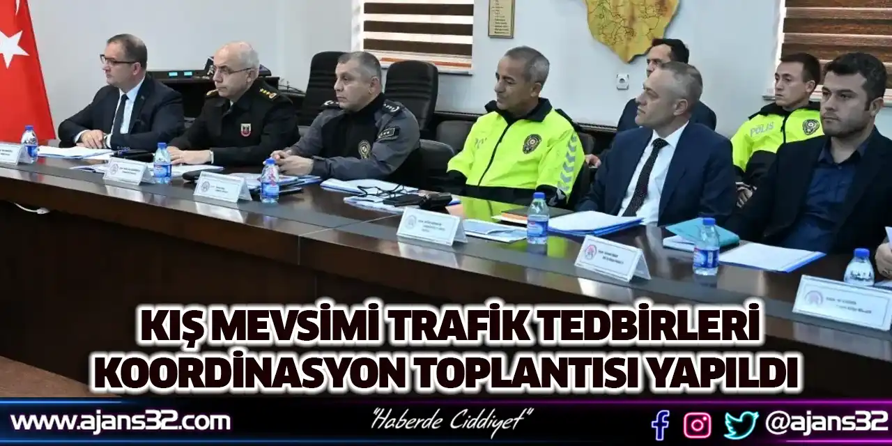 Kış Mevsimi Trafik Tedbirleri Koordinasyon Toplantısı Yapıldı