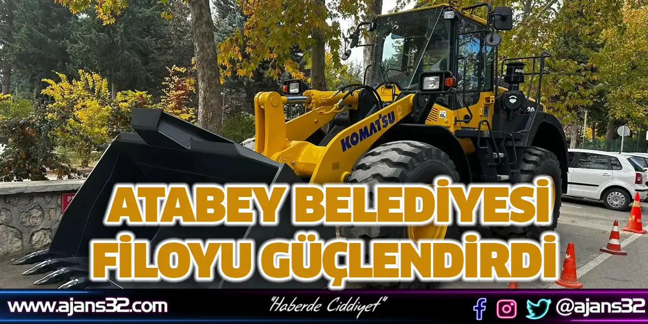 Atabey Belediyesi Filoyu Güçlendirdi