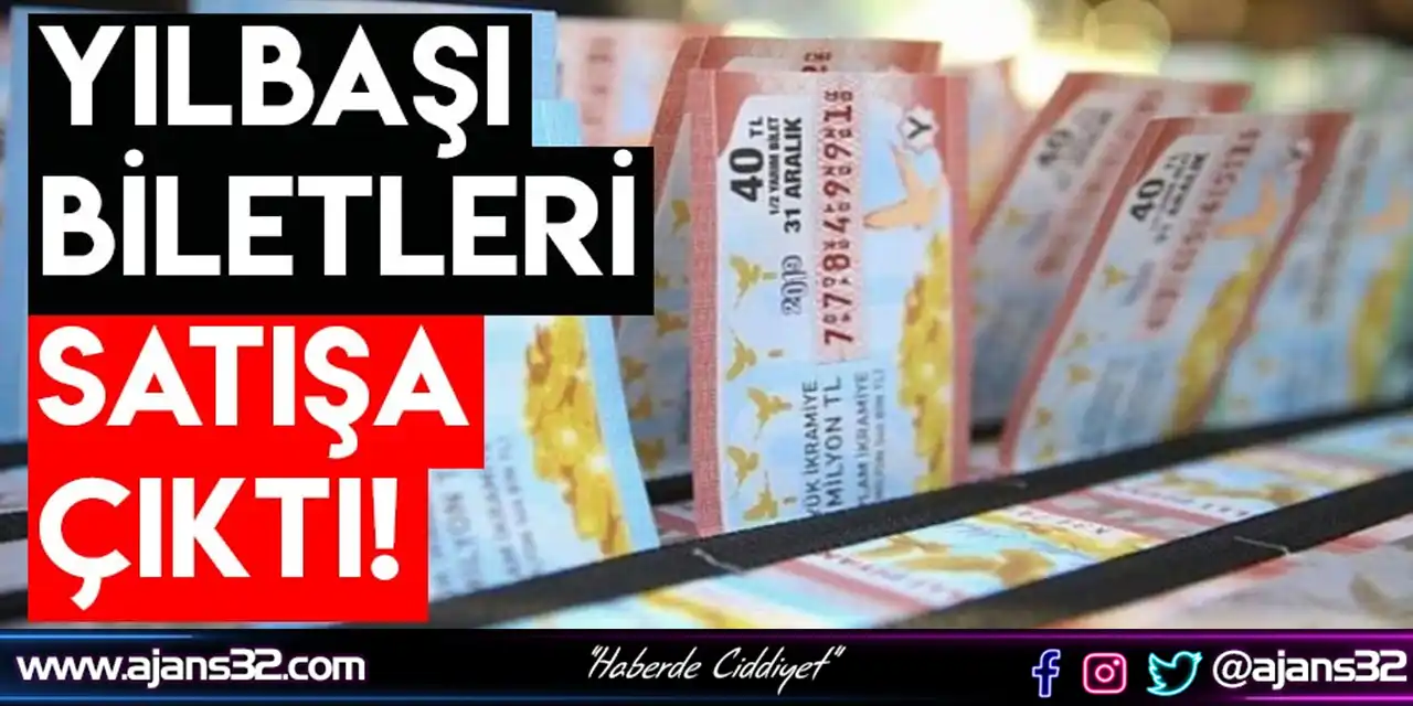 Milli Piyango Biletleri Satışa Çıktı