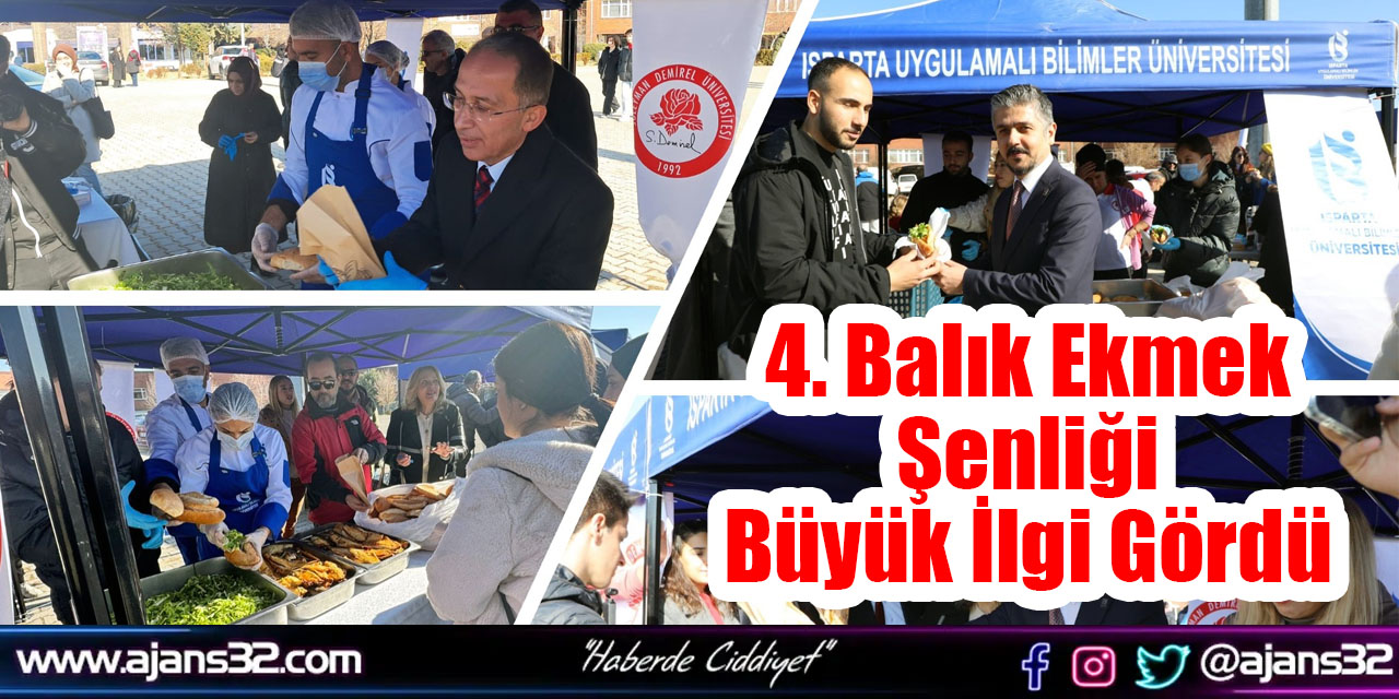 4. Balık Ekmek Şenliği Büyük İlgi Gördü