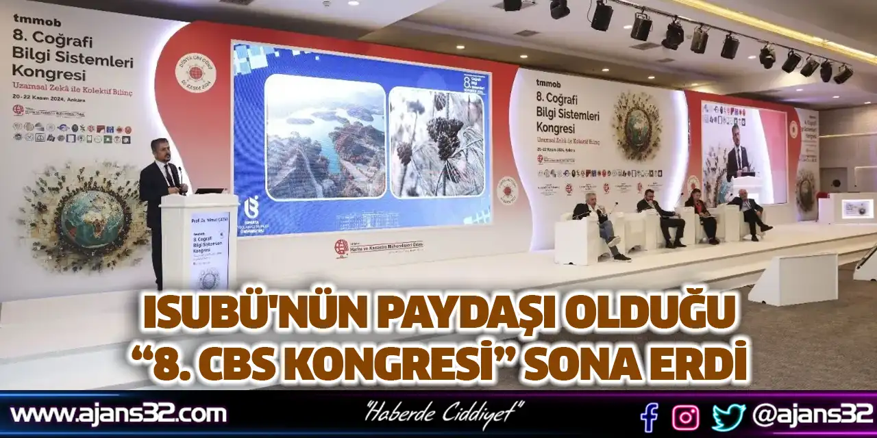 ISUBÜ'nün Paydaşı Olduğu “8. CBS Kongresi” Sona Erdi