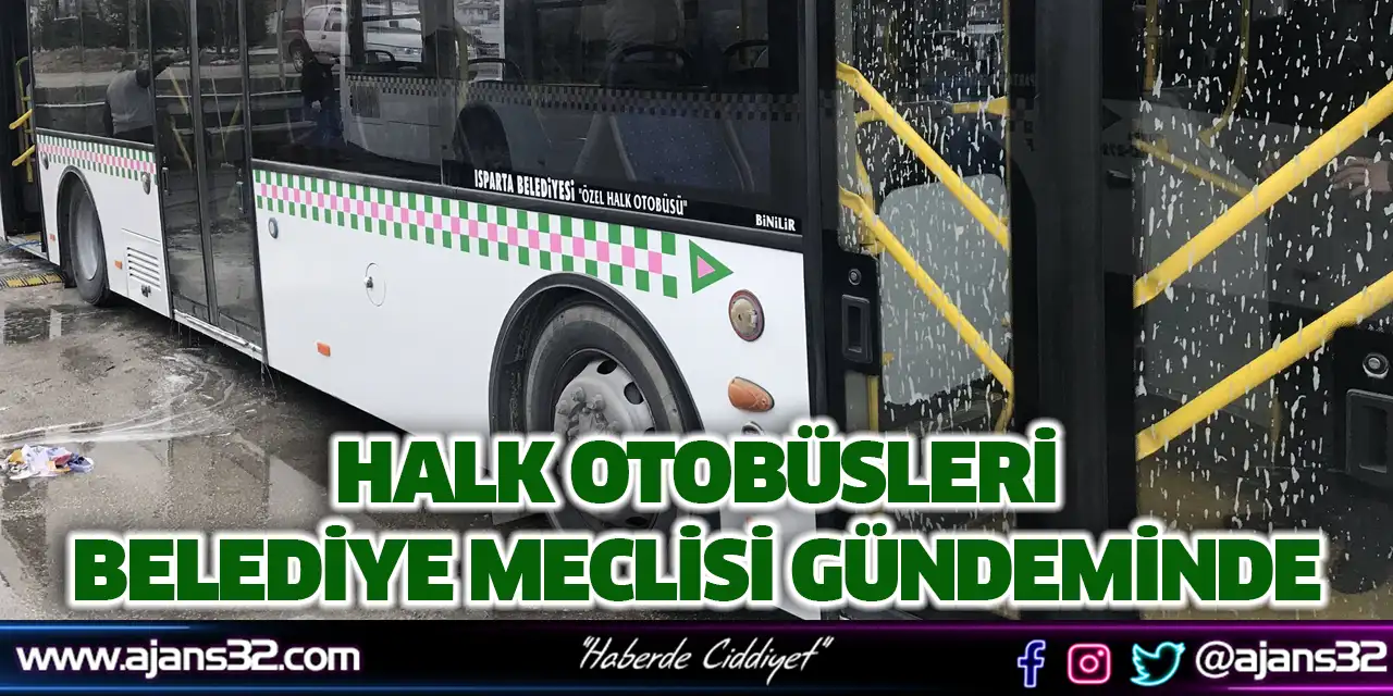 Halk Otobüsleri Belediye Meclisi Gündeminde