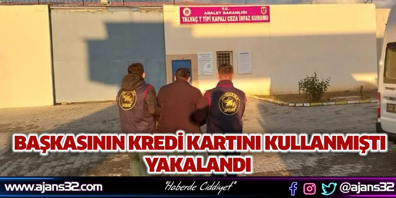 Başkasının Kredi Kartını Kullanmıştı Yakalandı