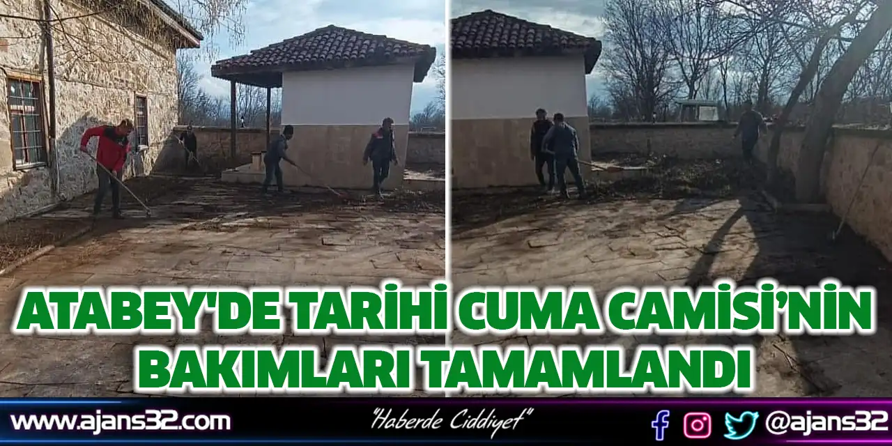 Atabey'de Tarihi Cuma Camisi’nin Bakımları Tamamlandı