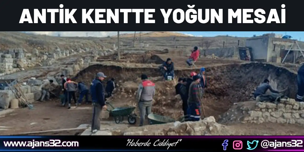 Antik Kentte Yoğun Mesai