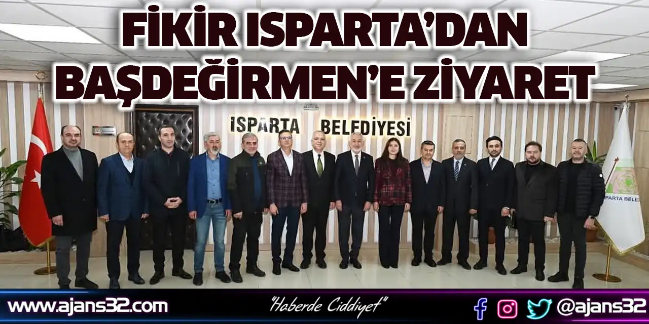 Fikir Isparta’dan Başdeğirmen’e ziyaret