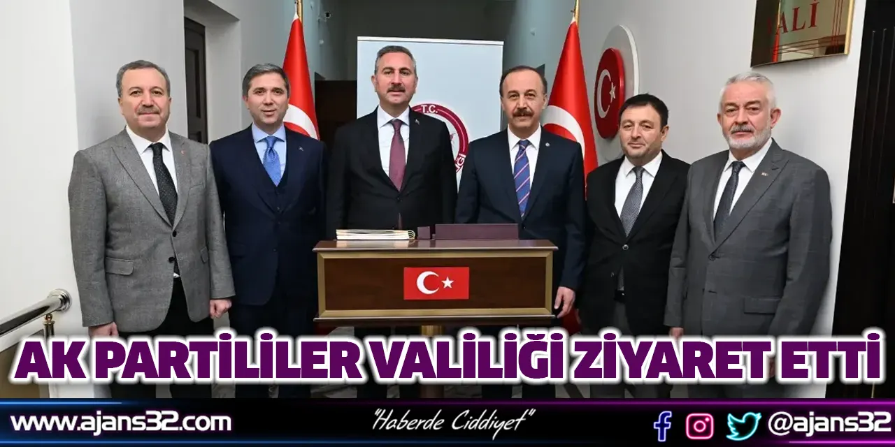 AK Partililer Valiliği Ziyaret Etti