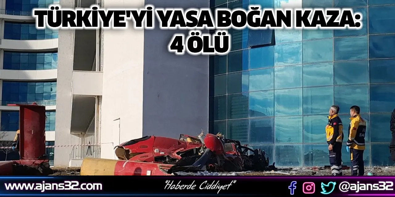 Türkiye'yi Yasa Boğan Kaza: 4 Ölü