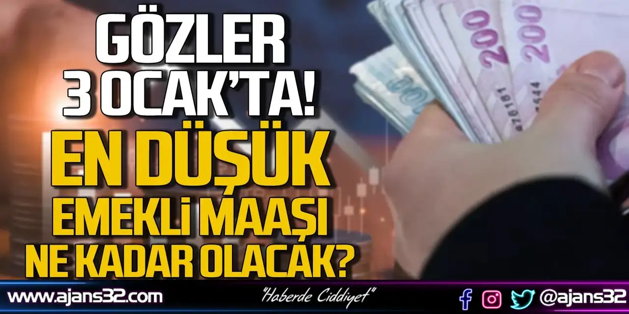 Emekli Zammı İçin Gözler 3 Ocak’a Çevrildi