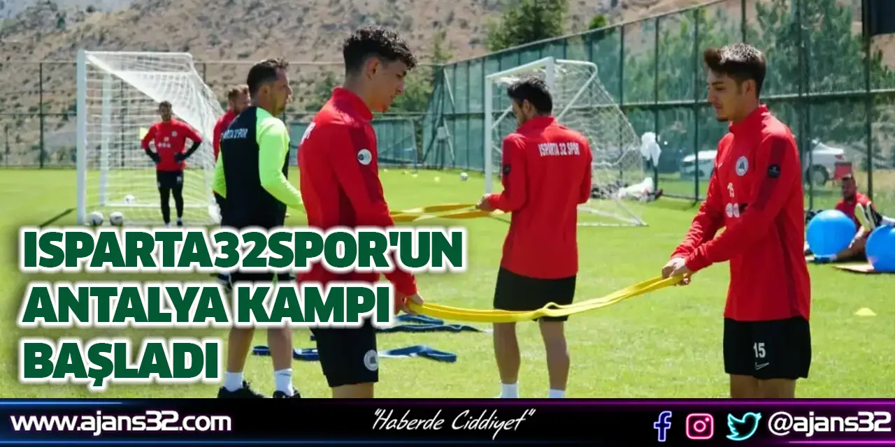 Isparta32spor'un Antalya Kampı Başladı