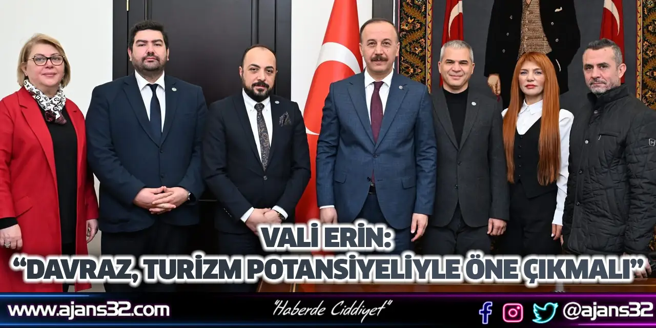 Vali Erin: “Davraz, Turizm Potansiyeliyle Öne Çıkmalı”