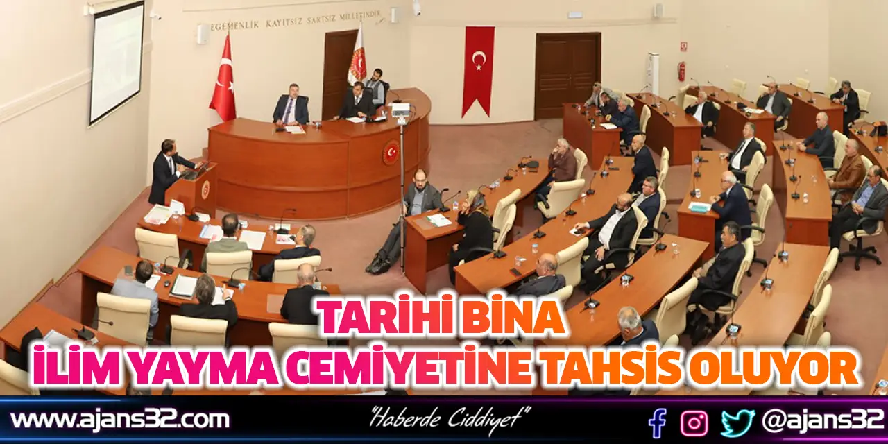 Tarihi Bina İlim Yayma Cemiyetine Tahsis Oluyor