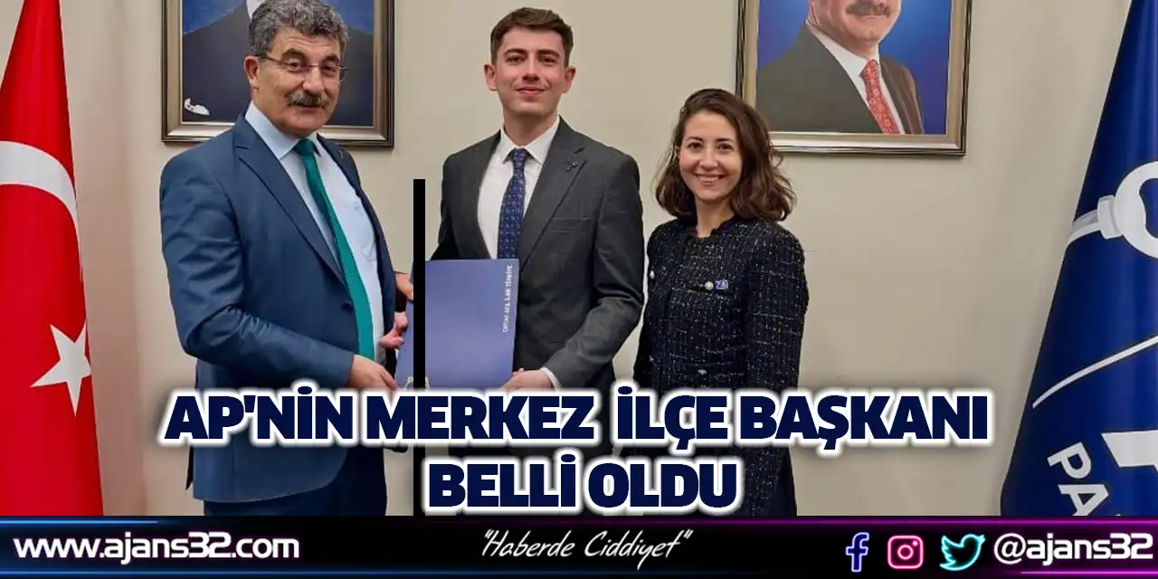 Ap'nin Merkez  İlçe Başkanı Belli Oldu