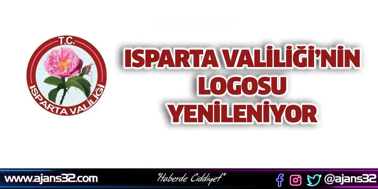 Isparta Valiliği’nin Logosu Yenileniyor