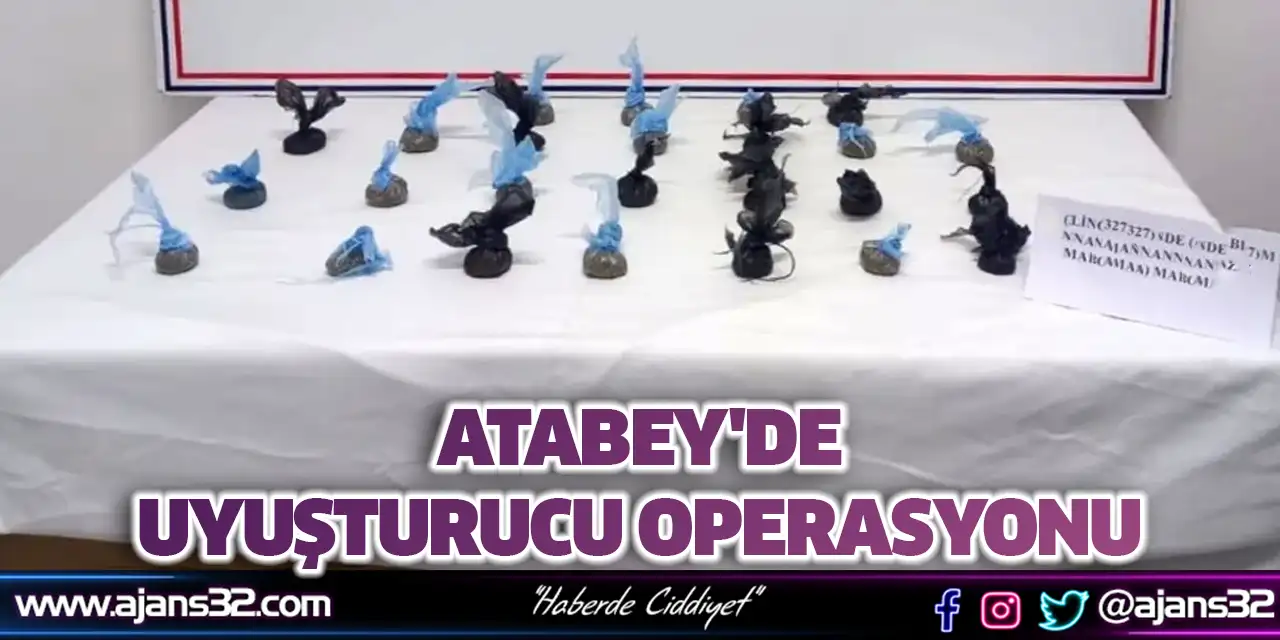 Atabey'de Uyuşturucu Operasyonu