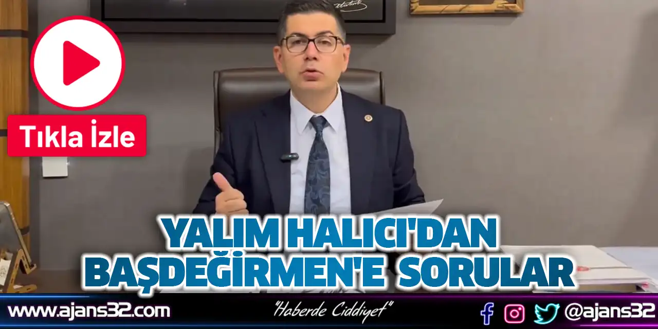 Yalım Halıcı'dan Başdeğirmen'e Sorular (Video)