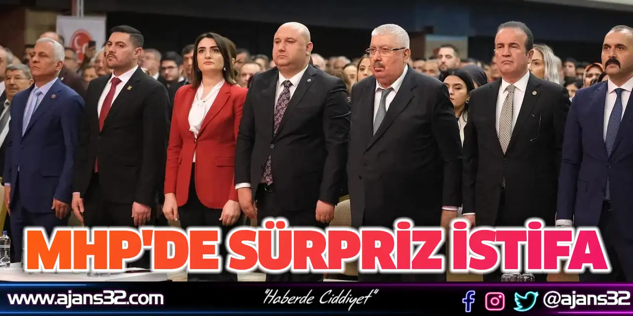 Mhp'de Sürpriz İstifa