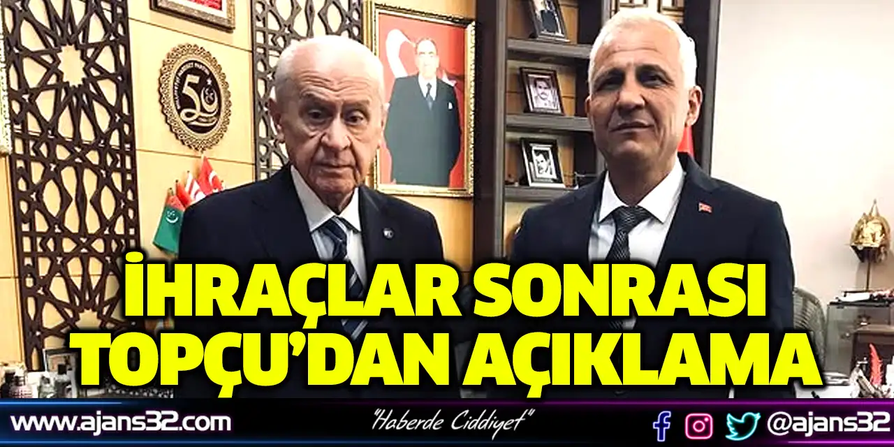 İhraçlar Sonrası Topçu’dan Açıklama